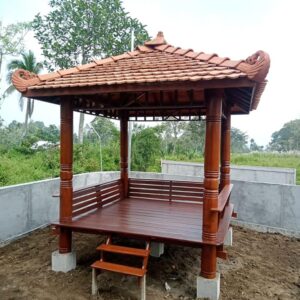 Gazebo Kayu Kelapa