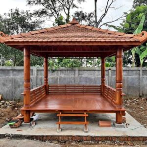 gazebo kayu kelapa 3x3