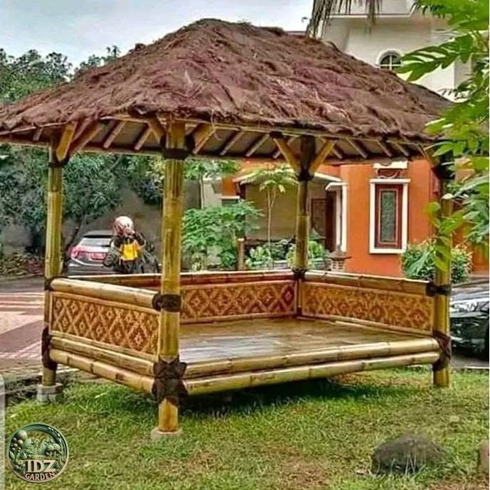 Cara Menentukan Ukuran dan Model Gazebo Kayu Jati hasil penataan