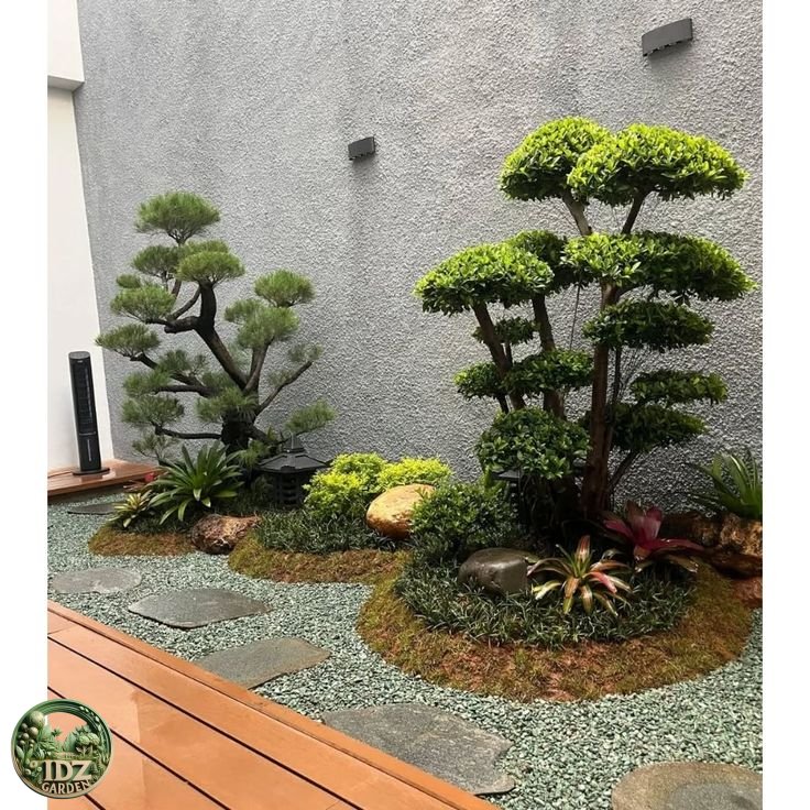 Konsep Taman kering ukuran 2,5 x 3,5 dari IDZ Garden