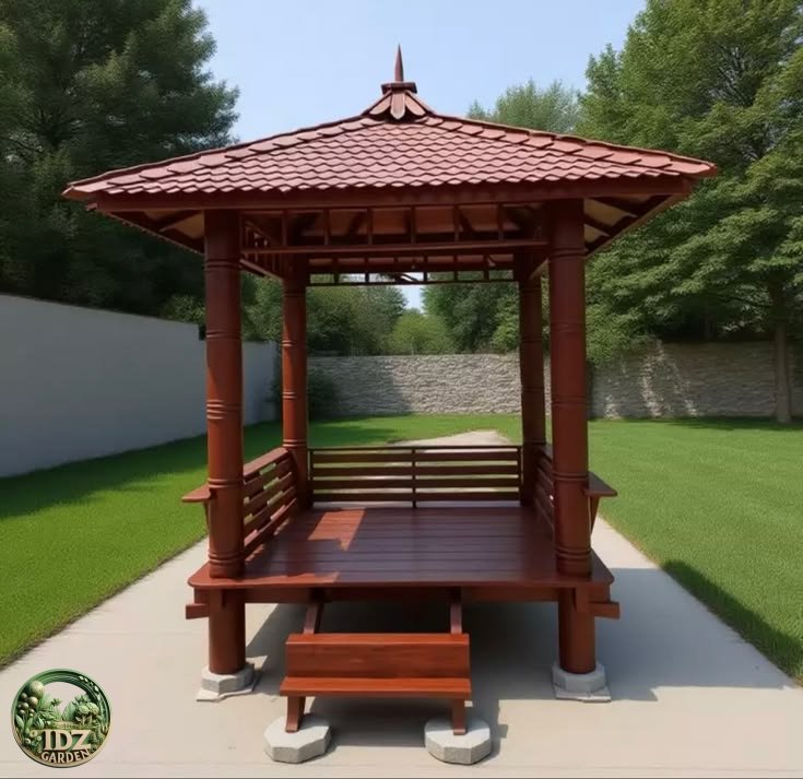Mengenal Gazebo Kayu Jati: Karakter, Desain, dan Perawatannya