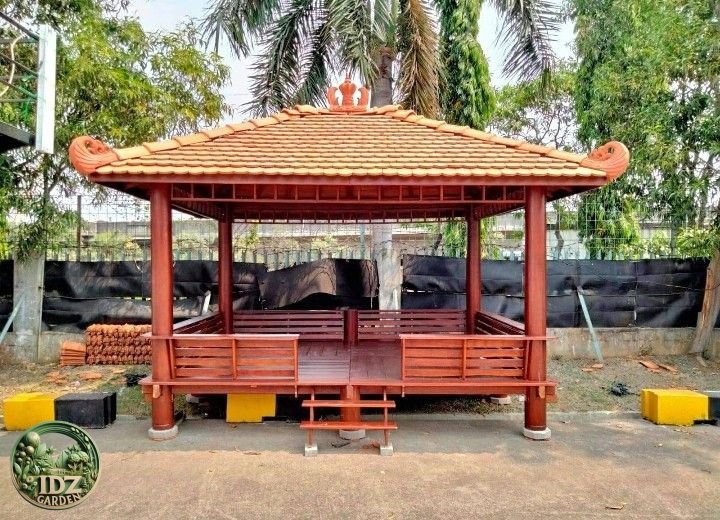 kontraktor gazebo β Gazebo Kayu Jati untuk Taman Minimalis hingga Taman Tropis