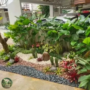 Foto hasil kerja Perapihan dan Pembuatan Taman Kering