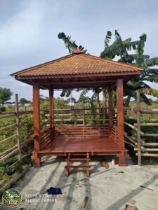 Jual Gazebo Kayu Jati 2x3 Murah Berkualitas