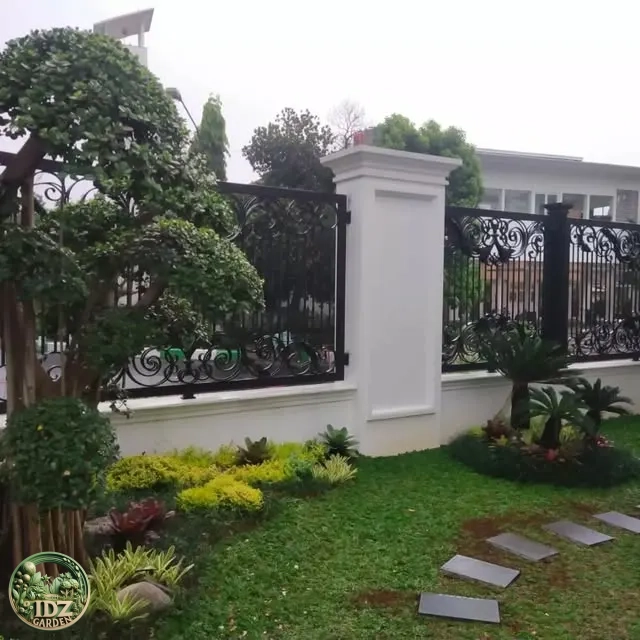 Proses Pembuatan Taman di Jakarta