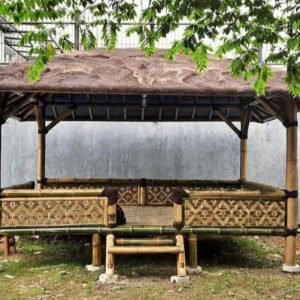 Jual Saung Bambu 3×3 harga Murah Jabodetabek