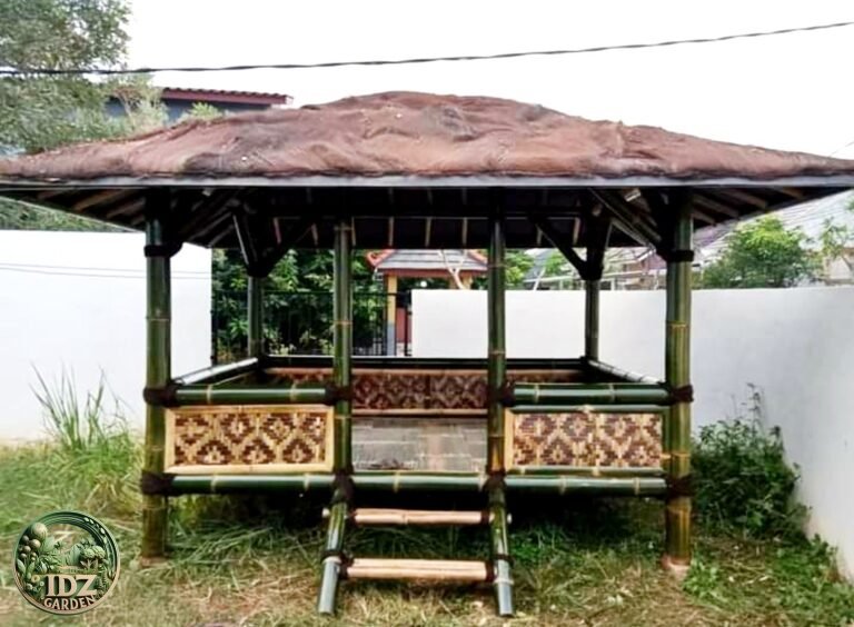 Mengenal Jenis, Model, dan Struktur Saung Bambu