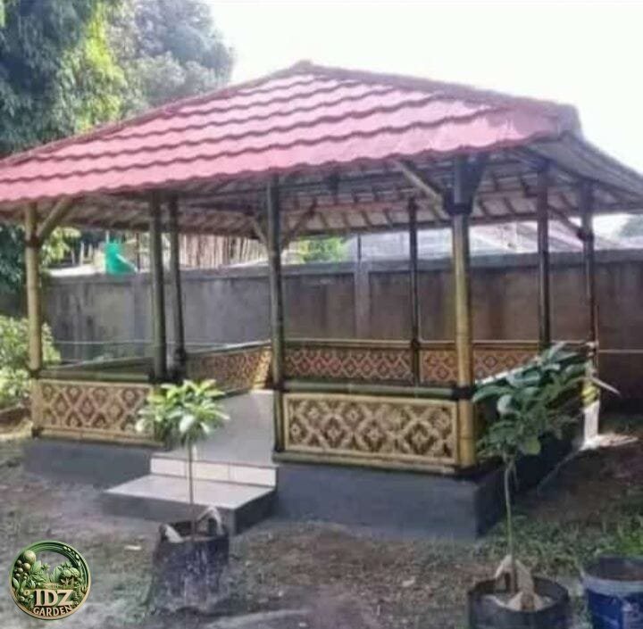 Panduan Lengkap Saung Bambu untuk Taman dan Halaman