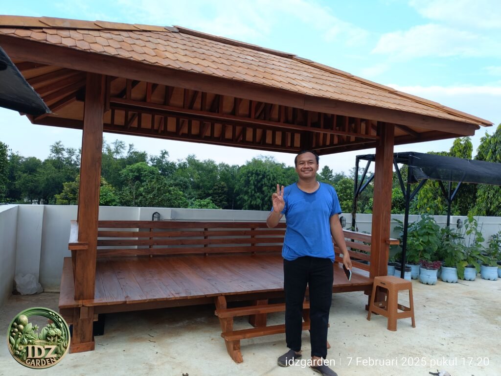 Gazebo 3.5 x 2.5 di jakarta Selatan