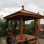 Gazebo jati 2x2