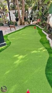 Pembuatan Lapangan Mini Golf di Depok