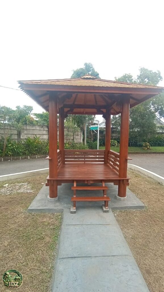 menentukan ukuran saung bambu berdasarkan kebutuhan hasil penataan