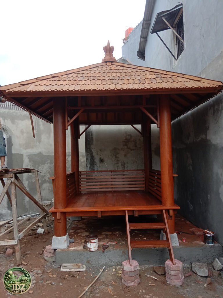 Perawatan Gazebo Kayu Kelapa agar Tetap Kokoh dan Menarik